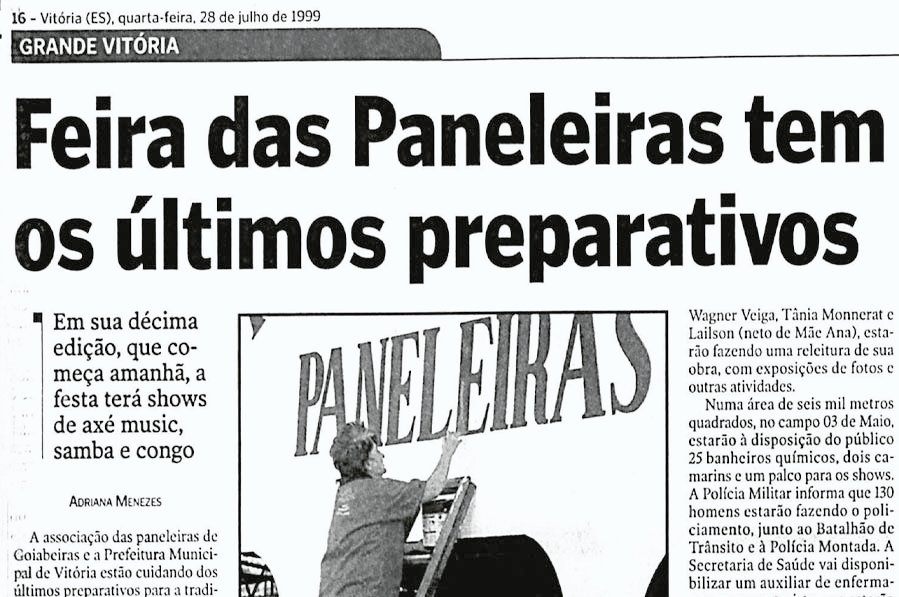 Feira das Paneleiras tem os últimos preparativos
