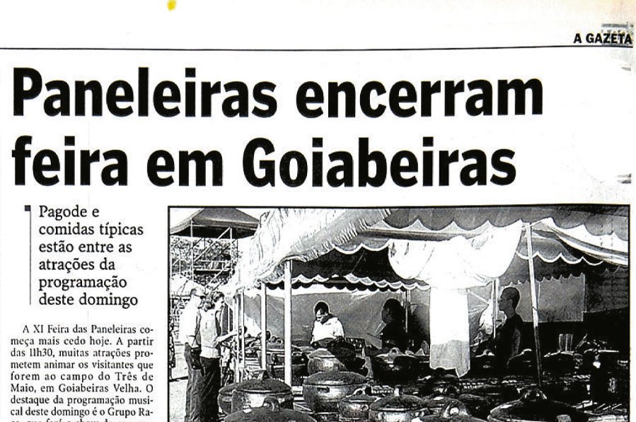Paneleiras encerram feira em Goiabeiras